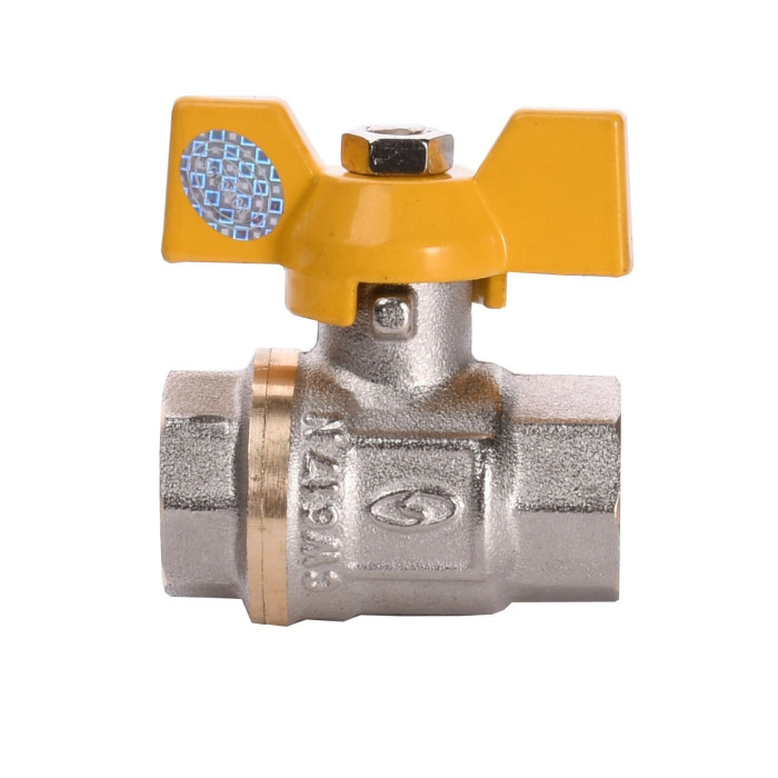 Кран кульовий прямий SOLOMON  1/2″ ВВ ЖБ PN40 B1007