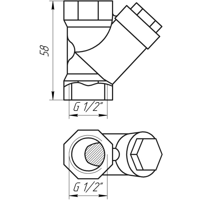 Фильтр грубой очистки ARCO 1/2″ 01830 SPAIN