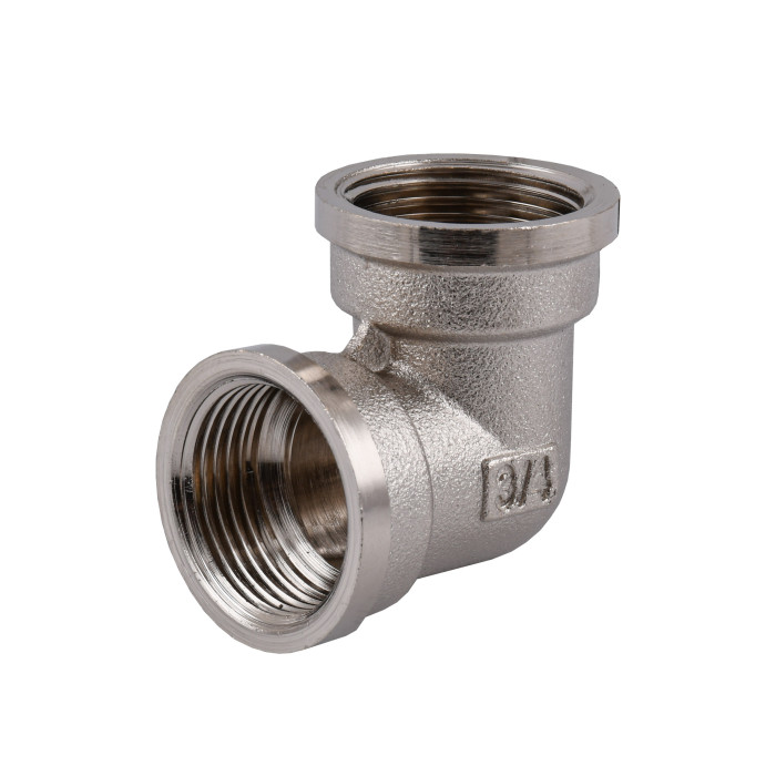 Угольник 3/4″ВВ никелированный NL441S OPTIMUM