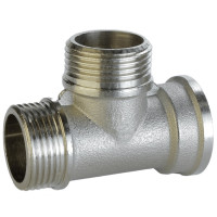 Тройник 3/4″ никелированный NT445S OPTIMUM