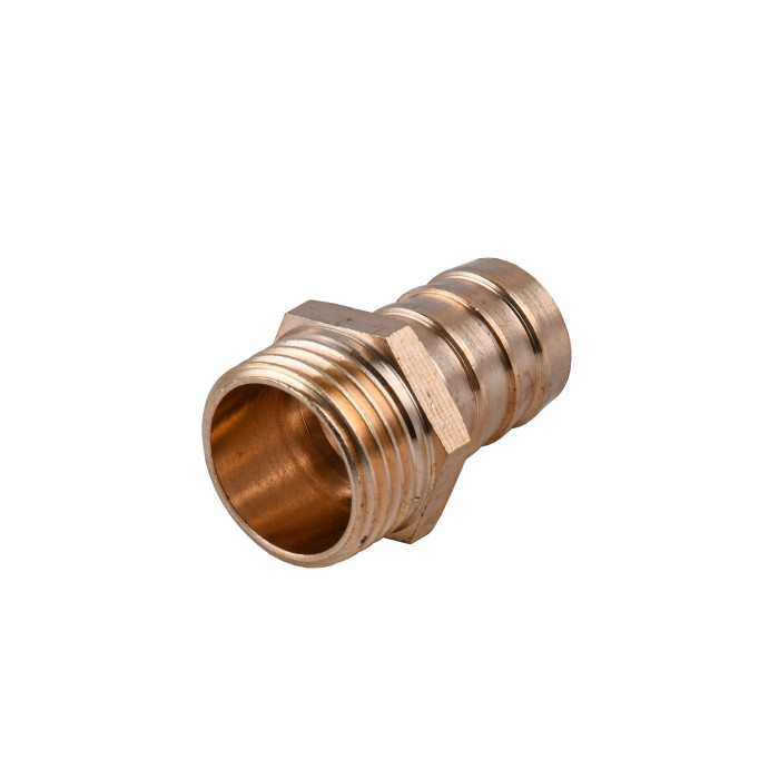 Штуцер 1/2″ С 16мм латунный LU3H2S OPTIMUM