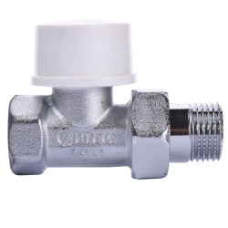 Кран радиаторный прямой ARCO 1/2″ под термоголовку 501285 TB285 M30