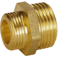 Ниппель редукционный 3/4″х1/2″ЗЗ латунный А0511А