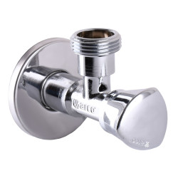 Кран вентильный кутовий ARCO 1/2″х 3/4(+3/8″) ZENIT Z0915 REGULA
