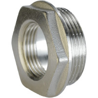 Футорка 2″х 1 1/4″ЗВ нікельована А0756А(нк)