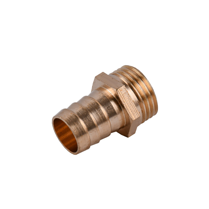 Штуцер 1/2″ С 16мм латунный LU3H2S OPTIMUM
