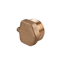 Заглушка 1/2″ С латунная под пломбу LC302P OPTIMUM