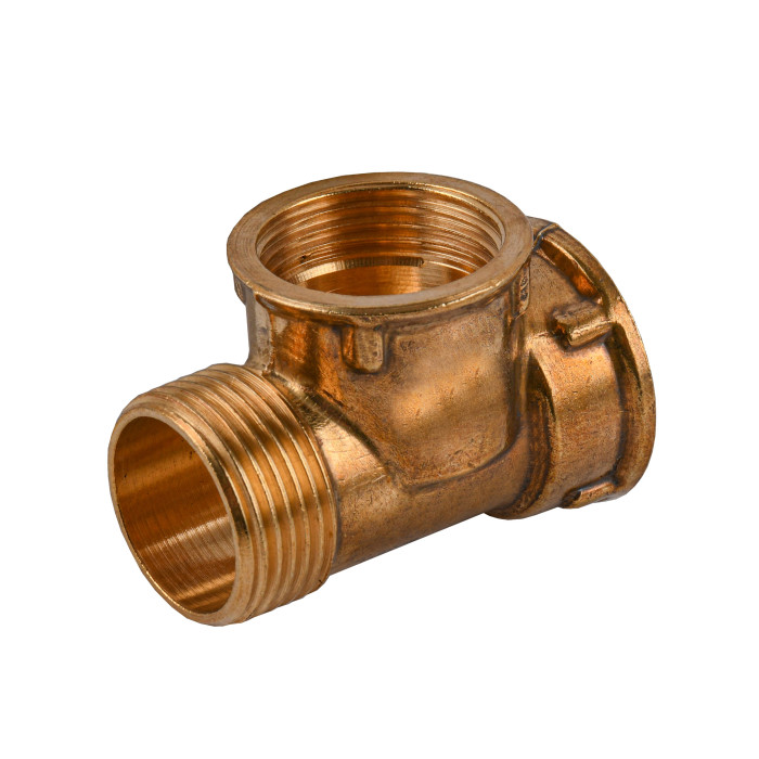 Тройник 3/4″ латунный ВВЗ LT444S OPTIMUM