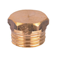 Заглушка 1/4″З латунна 1019-1Б