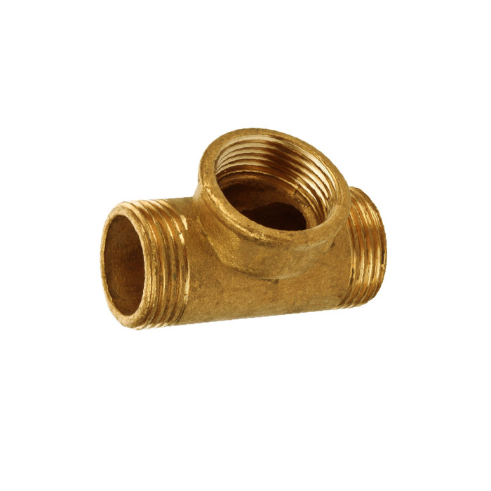 Тройник 3/4″ СВЗ латунный 658Б