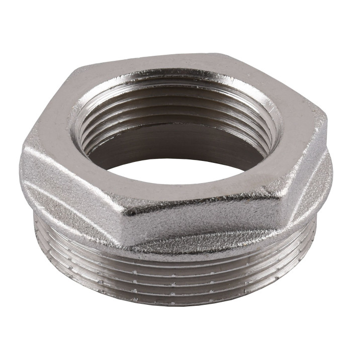 Футорка 2″х 1 1/4″ЗВ никелированная А0756А(нк)