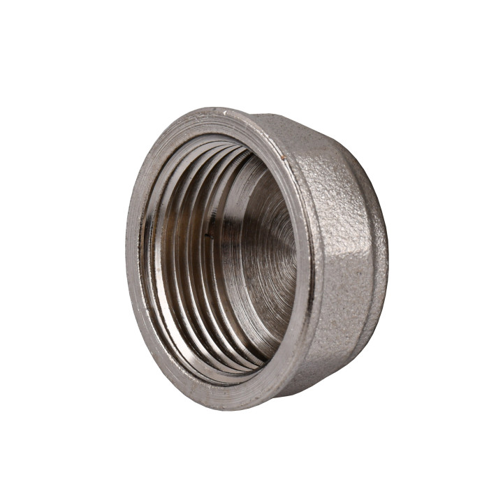 Заглушка 3/4″В нікельована під пломбу NC401P OPTIMUM