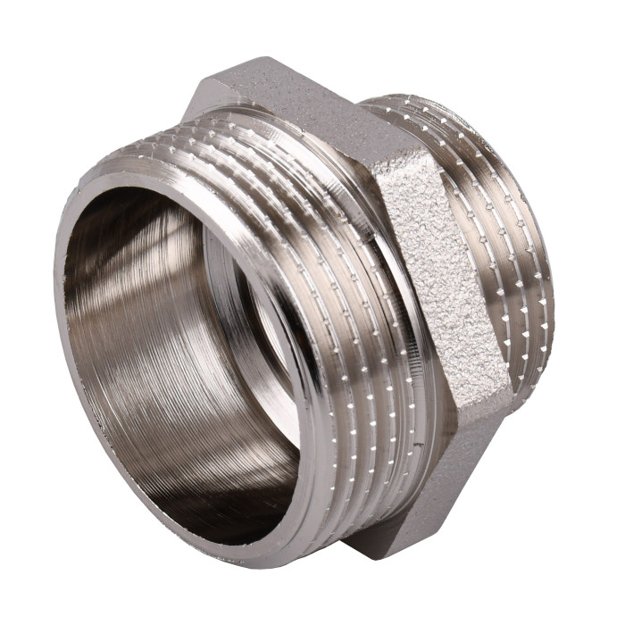 Ніпель редукційний 1 1/4″х1″ЗЗ нікельований NN652S OPTIMUM