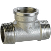 Тройник 3/4″ СВЗ никелированный А0253А(нк)