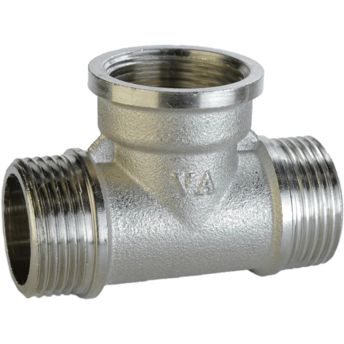 Тройник 3/4″ СВЗ никелированный А0253А(нк)