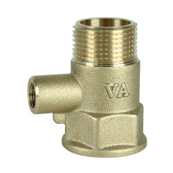 Редукционный тройник 3/4″х М10х3/4″ВВЗ латунный (термодатчик) А0203А