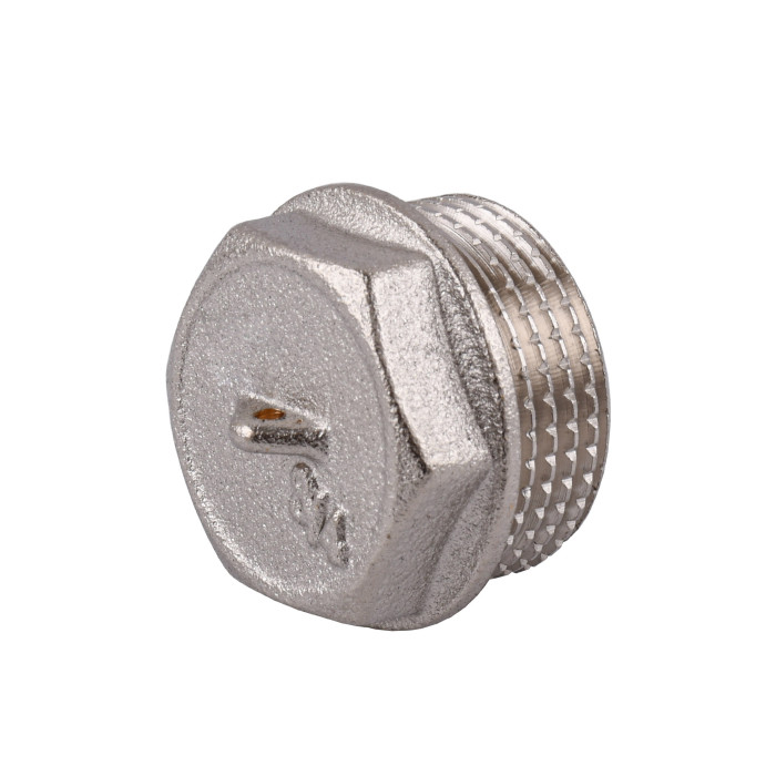 Заглушка 3/4″З нікельована під пломбу NC402P OPTIMUM