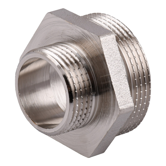 Ніпель редукційний 1 1/2″х1″ЗЗ нікельований NN752S OPTIMUM