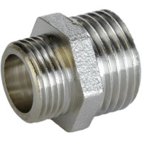 Ніпель редукційний 3/4″х1/2″ЗЗ нікельований А0511А(нк)