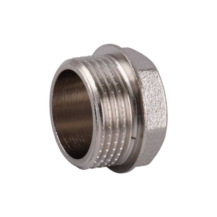 Заглушка 3/4″З нікельована під пломбу NC402P OPTIMUM