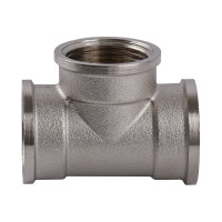 Трійник 1″ВВВ нікельований NT551S OPTIMUM