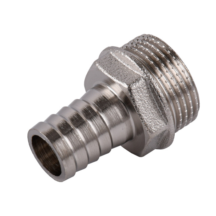 Штуцер 3/4″ С 16мм никелированный NU4H2S OPTIMUM