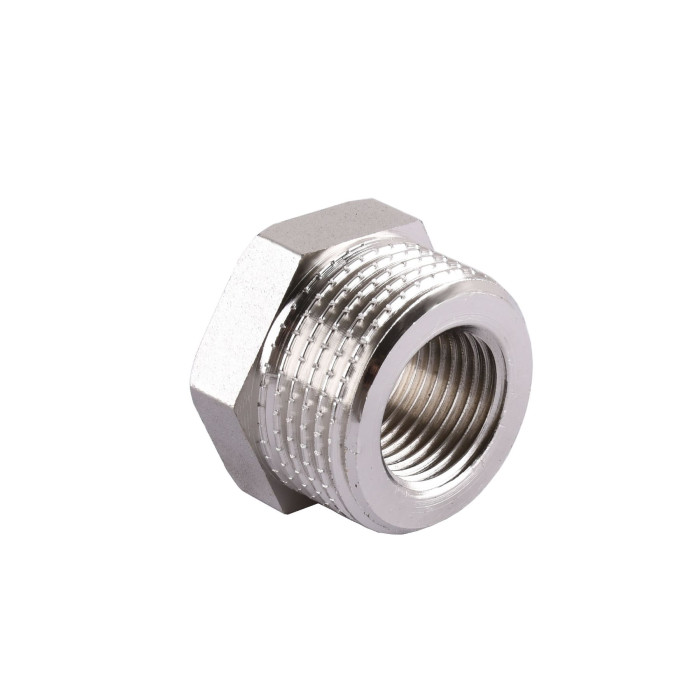 Футорка перехідна SOLOMON 1 1/4″х 3/4″ нікель ЗВ 8209