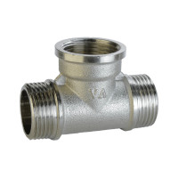 Тройник 3/4″ СВЗ никелированный А0253А(нк)