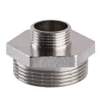 Ніпель редукційний 1 1/2″х 3/4″ЗЗ нікельований А0510А(нк)