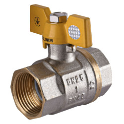 Кран шаровой прямой SOLOMON 1″ ВВ ЖБ PN40 В1007