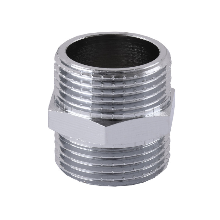 Ниппель SOLOMON 1/2″ ЗЗ хром 8205