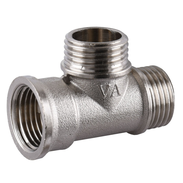 Трійник 1/2″ВЗЗ нікельований А0204А(нк)