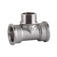 Трійник 1/2″ВЗВ нікельований А0211А(нк)