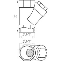 Фильтр грубой очистки SOLOMON S 3/4″ SUPER 8010