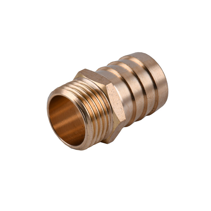 Штуцер 1/2″ С 20мм латунный LU3J2S OPTIMUM