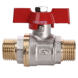 Кран шаровой прямой SOLOMON 1/2″ ЗЗ КБ PN40 B1420