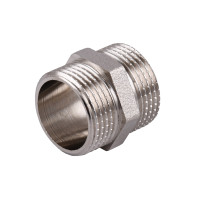 Ниппель 3/4″ ЗЗ никелированный под прокладку NN442G OPTIMUM