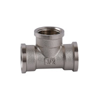 Тройник 1/2″ никелированный NT336S OPTIMUM