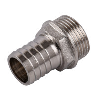 Штуцер 3/4″З 20мм нікельований NU4J2S OPTIMUM