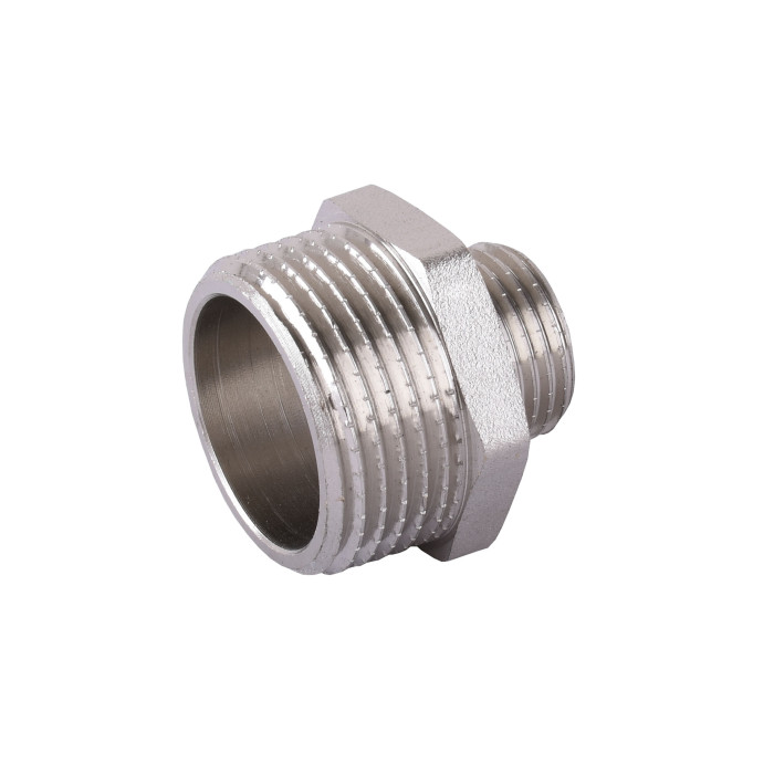 Ниппель SOLOMON 1"х1/2" ЗЗ никель 8208 N