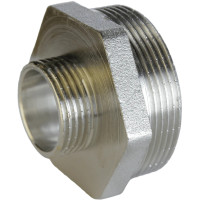 Ниппель редукционный 2″х 1 1/4″ ЗЗ латунный А0544А