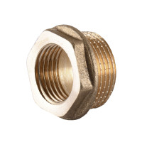 Футорка 1″х1/2″ЗВ латунна А0704-1А