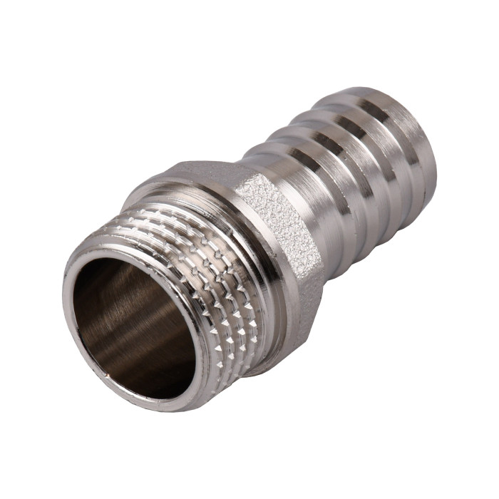 Штуцер 1/2″ С 16мм никелированный NU3H2S OPTIMUM