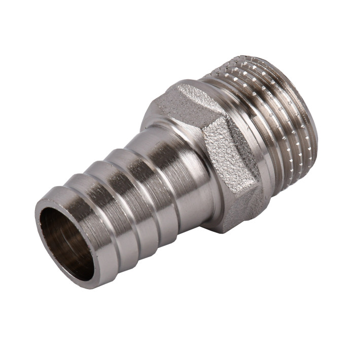 Штуцер 1/2″ С 16мм никелированный NU3H2S OPTIMUM