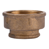 Муфта редукційна 1 1/2″х 1″ВВ латунна 309Б