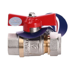 Кран шаровый SOLOMON 16х1/2” 1184 внутр. резьба