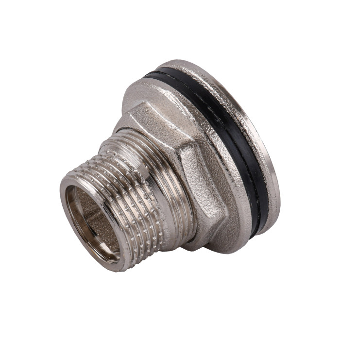 Врезка в бак 3/4″ С никелированным усиленным NO304R OPTIMUM