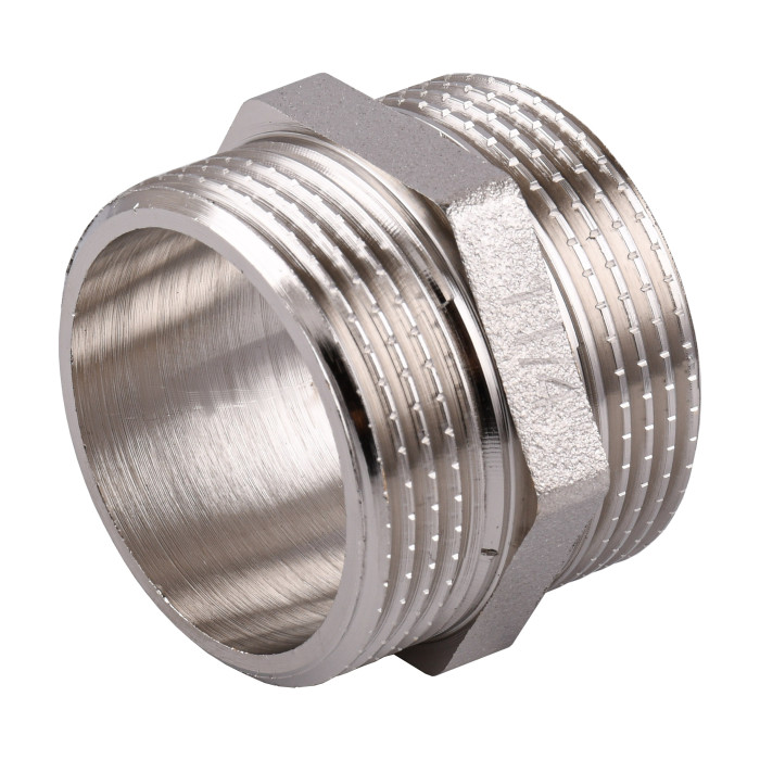 Ниппель 1 1/4″ СЗ никелированный NN662S OPTIMUM