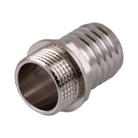 Штуцер 3/4″ С 25мм никелированный NU4L2S OPTIMUM