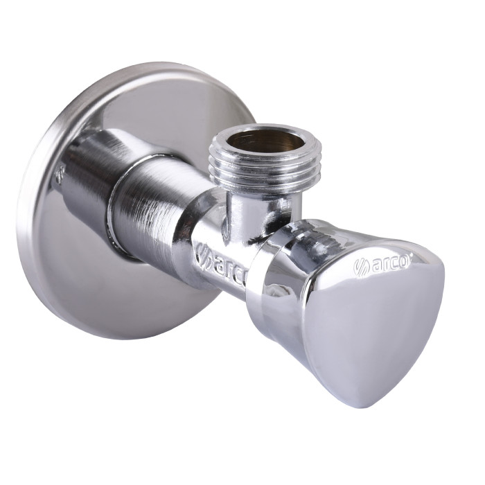 Кран вентильный угловой ARCO 1/2"х 1/2" ZENIT 0912 REGULA